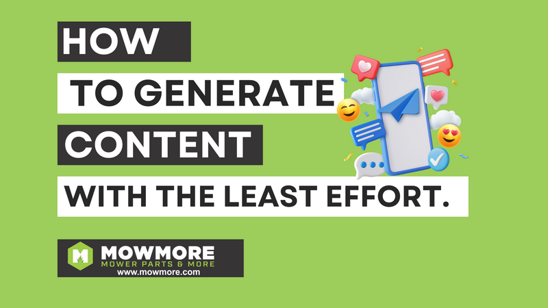 How to efficiently generate and post the best content with minimal effort.