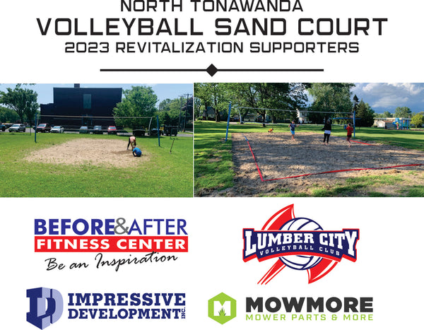 MowMore Supports Local Project to Revitalize Volleyball Sand Court