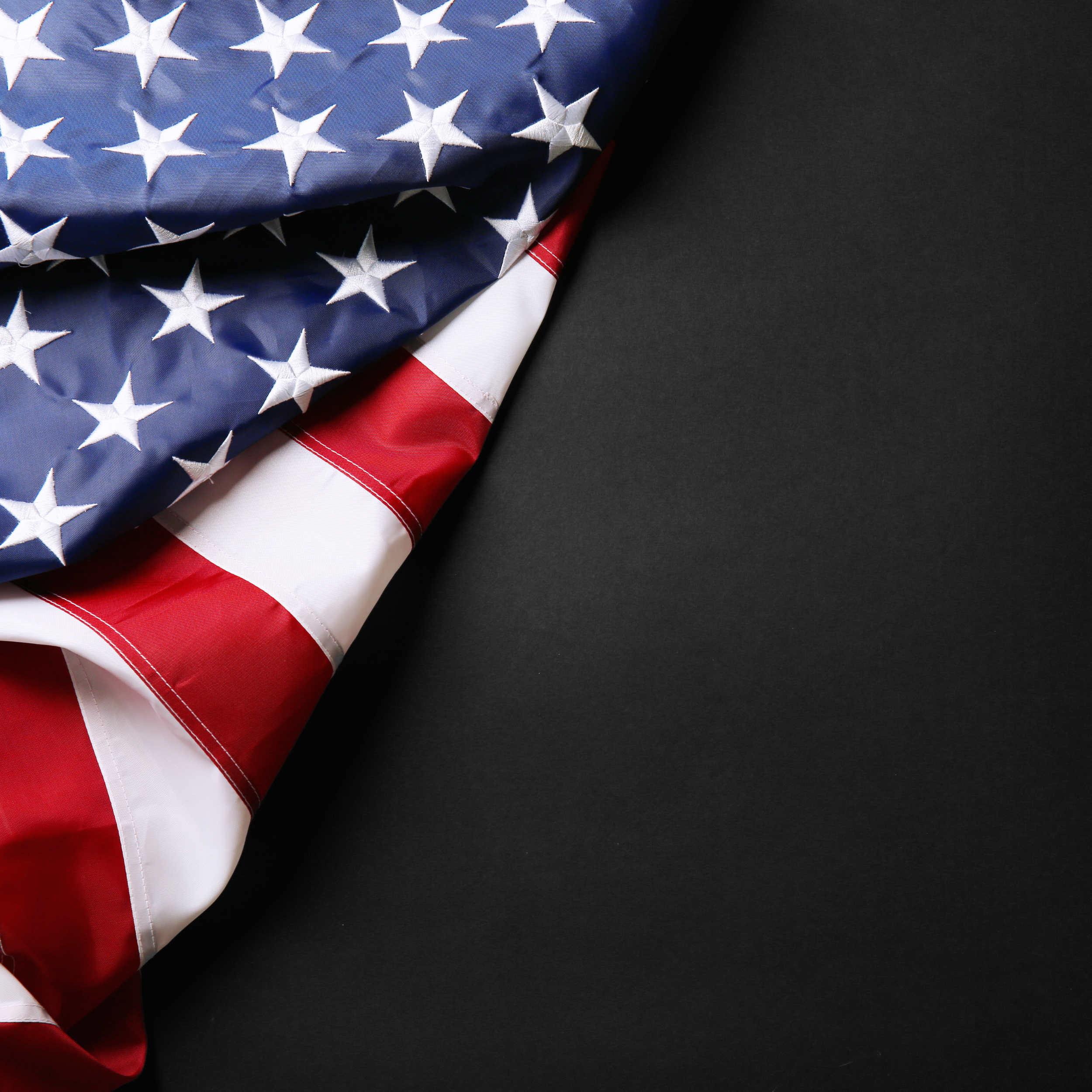 American Flag Made in the USA Background