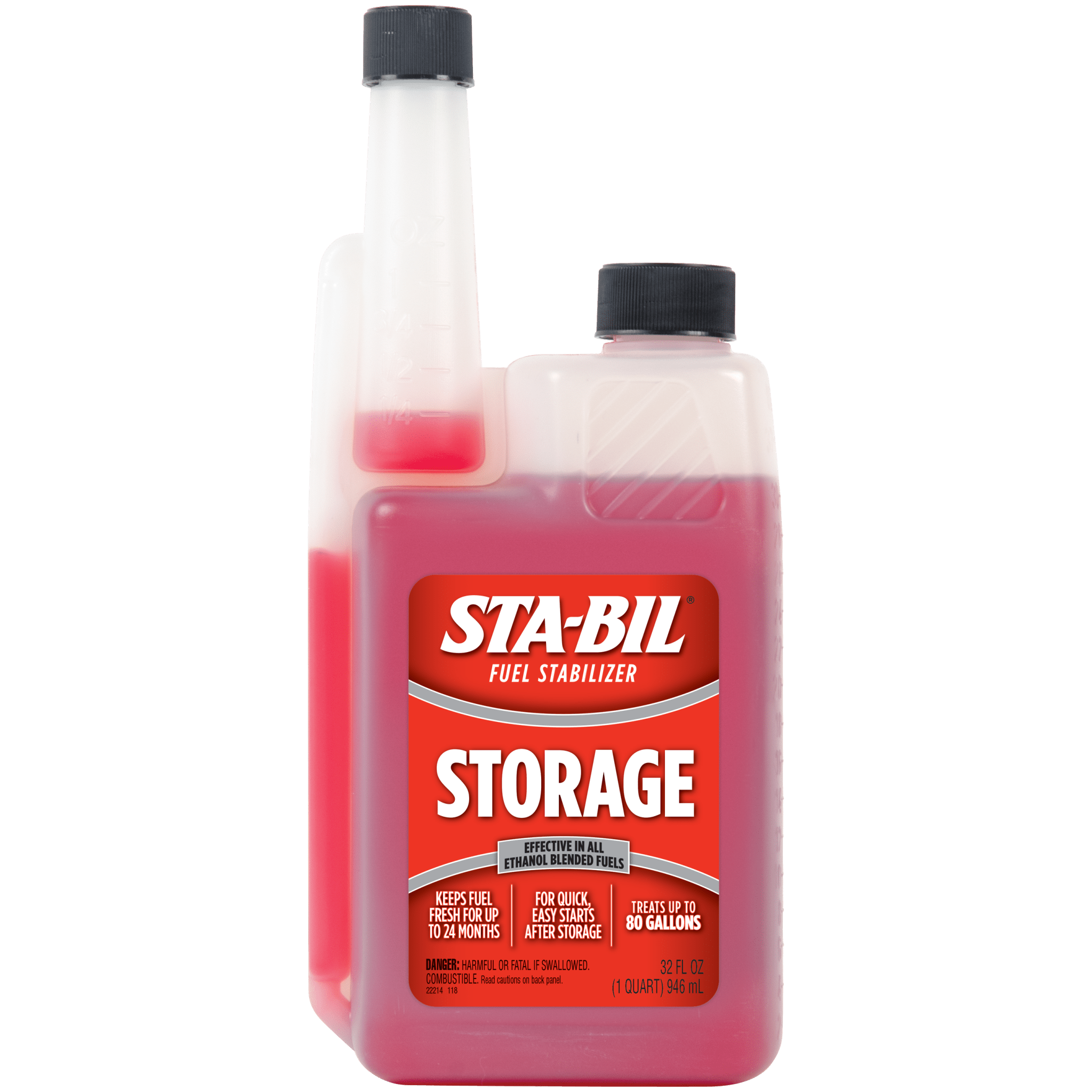 Case of 12 STA - BIL Storage Fuel Stabilizer, 32oz | G22214CASE, G22214CASE | MowMore