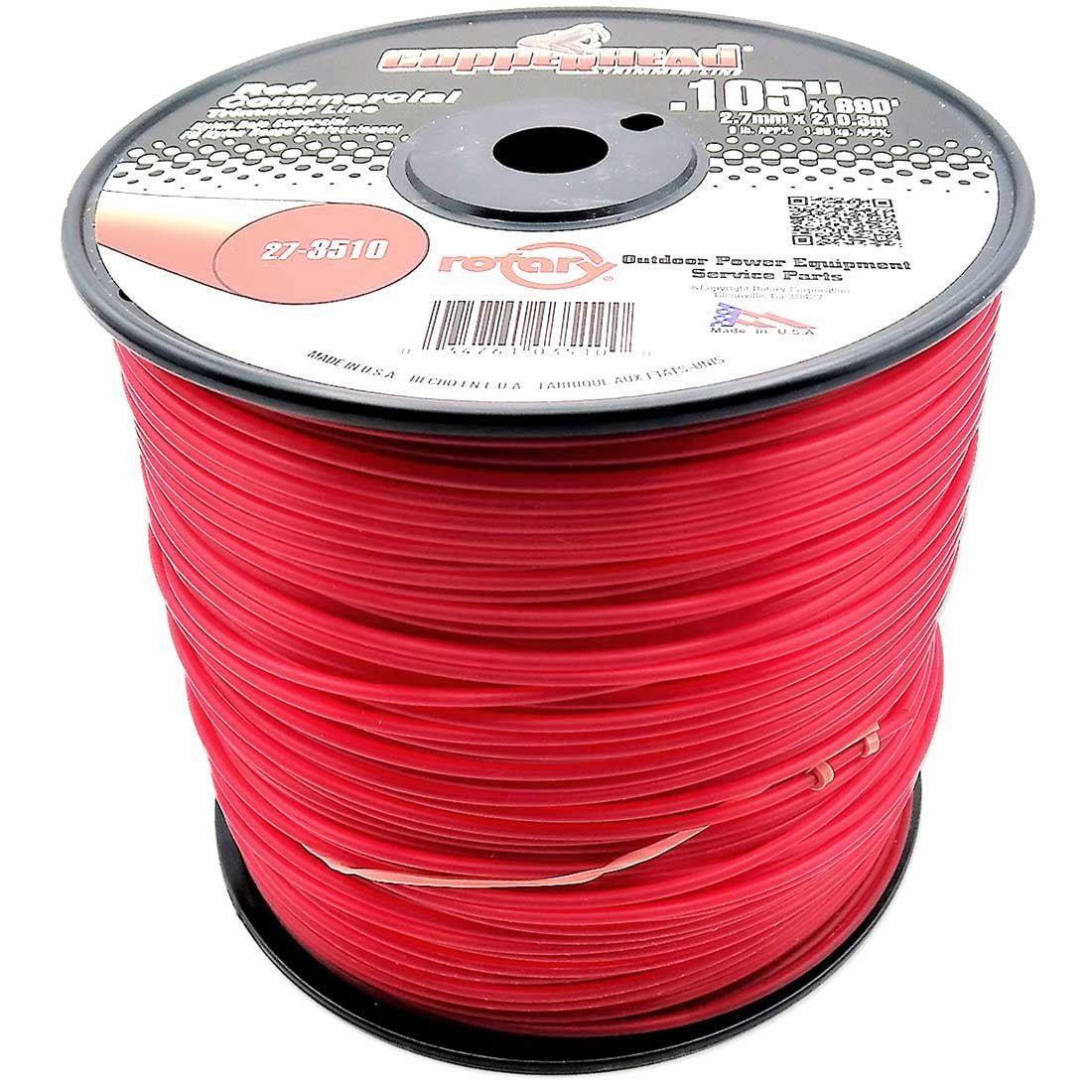 .105 Round Trimmer Line Premium Commercial Grade 690' 3lb spool | TL3105, TL3105 | MowMore