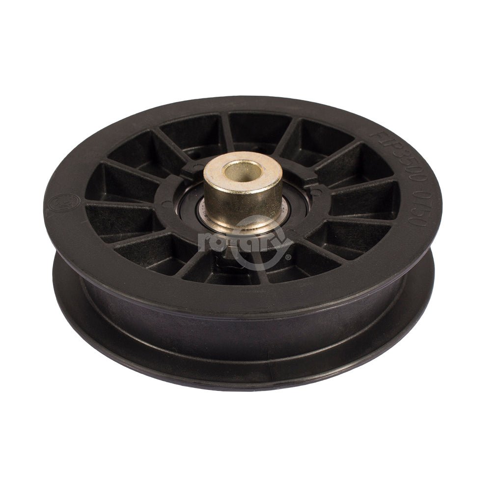 FLAT IDLER PULLEY 3.50" 15461, 15461 | MowMore