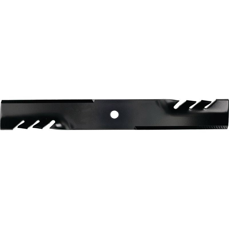 Replacement Toothed Mulcher Blade for Hustler Mowers, 18-1/2
