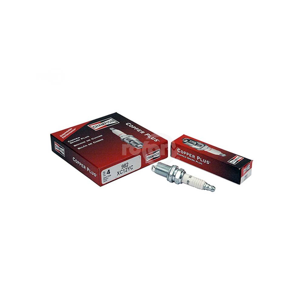 SPARK PLUG CHAMPION XC12YC 14636, 14636 | MowMore