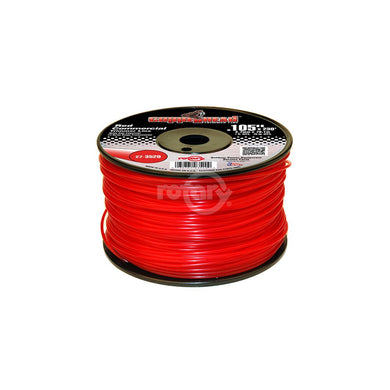 TRIMMER LINE .105 1LB SPOOL RED COMMERCIAL 3520, 3520 | MowMore