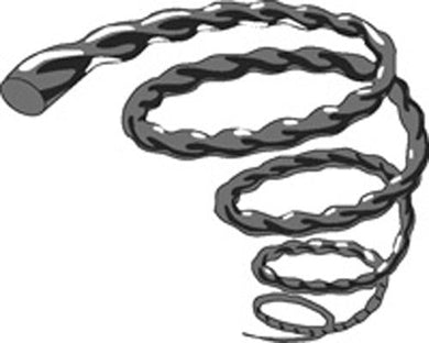 Vortex Trimmer Line .105" Diameter, 550' Spool Professional Grade, Black | 12176, 12176 | MowMore