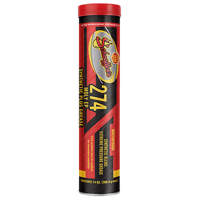 Schaeffer's #00 Moly EP Grease Syn.Blend, Waterproof 14oz. tube | S274, S274 | MowMore