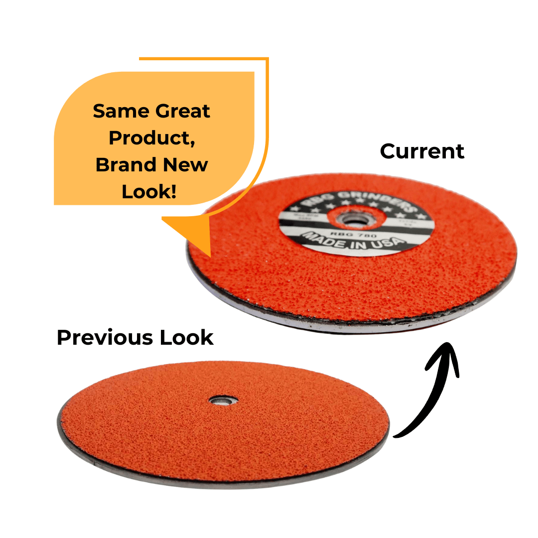 7" Disc Orange Grinding Wheel for RBG 712 & 750 Grinders | RBG780, RBG780 | MowMore