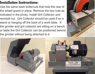 Grit Collector for RBG750 & RBG950 Blade Grinder & Sharpener | RBG960, RBG960 | MowMore
