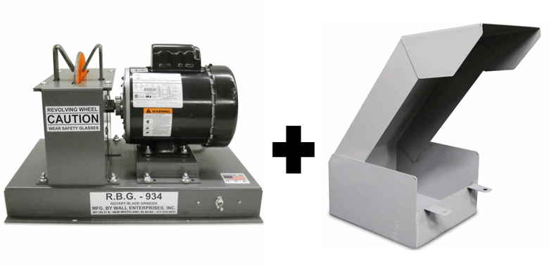 RBG 934 Blade Grinder Sharpener and Grit Collector | MowMore