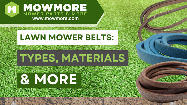 Selecting Lawn Mower Belts: Types, Materials, and Considerations