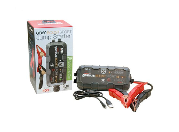 NOCO GB20 Genius Boost Jump Starter Maintainer, Battery Charger | NGB20