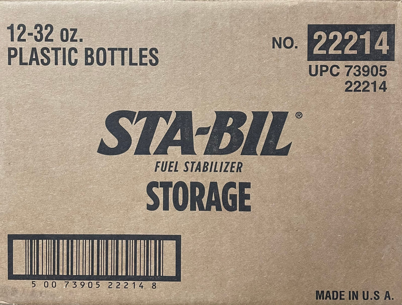 Case of 12 STA-BIL Storage Fuel Stabilizer, 32oz | G22214CASE
