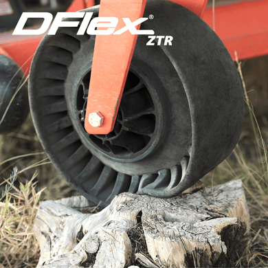 DFlex Flat-Free Lawn Mower Tires – 11x5-5 for ZTR (2 Pack)