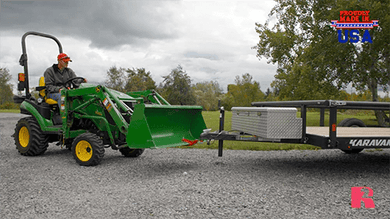 Tractor Bucket Hitch Attachment for Edge Tamer Protectors | R2HB, R2HB | MowMore