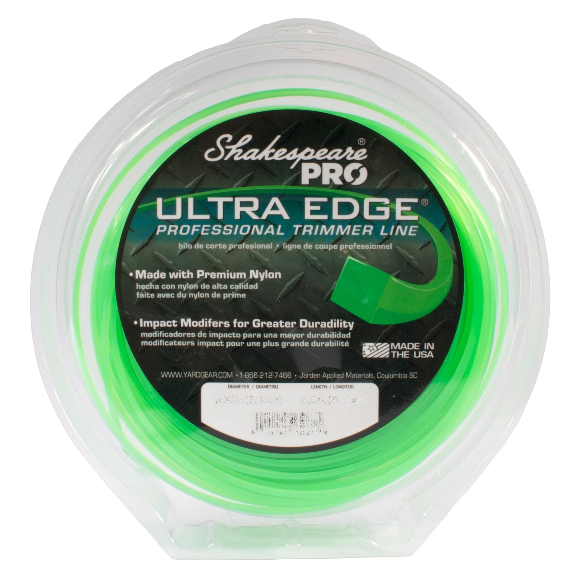 1# .080 Square Trimmer Line Premium Commercial Grade | TLD080, TLD080 | MowMore