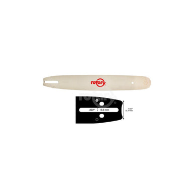 16" 3/8 STD .050 PRO S BAR 9532516, 9532516 | MowMore