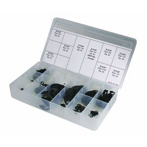 E - Clip Assortment, 300 pieces, 1/16 - 7/8 inch | 8CLIP, 8CLIP | MowMore