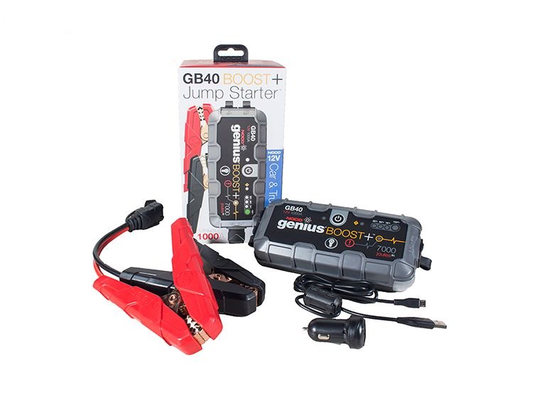 NOCO GB40 Genius Boost Jump Starter, Maintainer, Charger