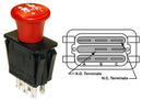 Replaces PTO Switch for Scag 481635, Exmark 103 - 5221, 1 - 633673 and Many others | MP9657, MP9657 | MowMore