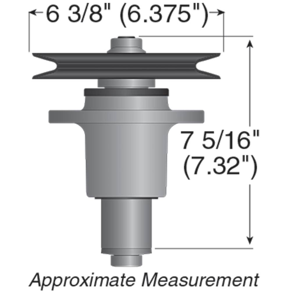 Replacement Spindle Assembly for Exmark 103-1140 | SH13130 | MowMore