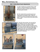 RBG 712 Blade Grinder, Mower Blade Sharpener, Fast Grind | MowMore
RBG712 wheel guard adjustments