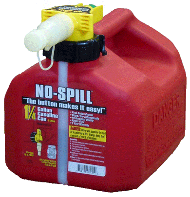 No - Spill 1.25 Gallon Gas Can / Fuel Can | GC13459, GC13459 | MowMore