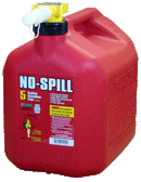 No - Spill 5 Gallon Gas Can / Fuel Can | GC13461, GC13461 | MowMore
