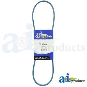 Replacement 3/8 x 36 Belt for Ariens, Gravely, Exmark, Snapper, Toro and more! | B360K