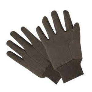 Brown Jersey Work Gloves - Large | GL7792