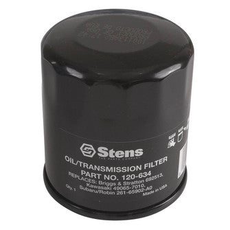 Stens Replacement Oil Filter for Briggs, Kawasaki 49065, John Deere & more | KA634
